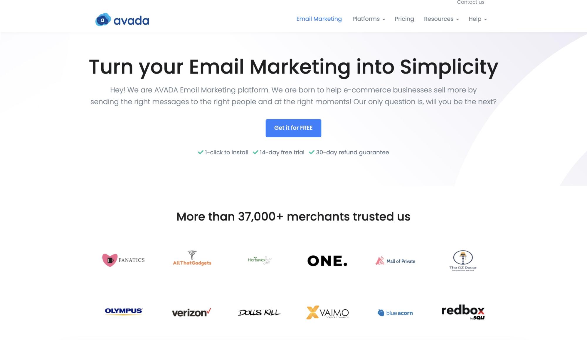AVADA Email Marketing Automation