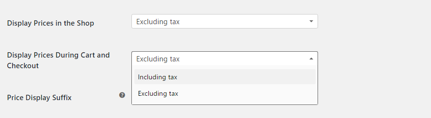 Work on tax options