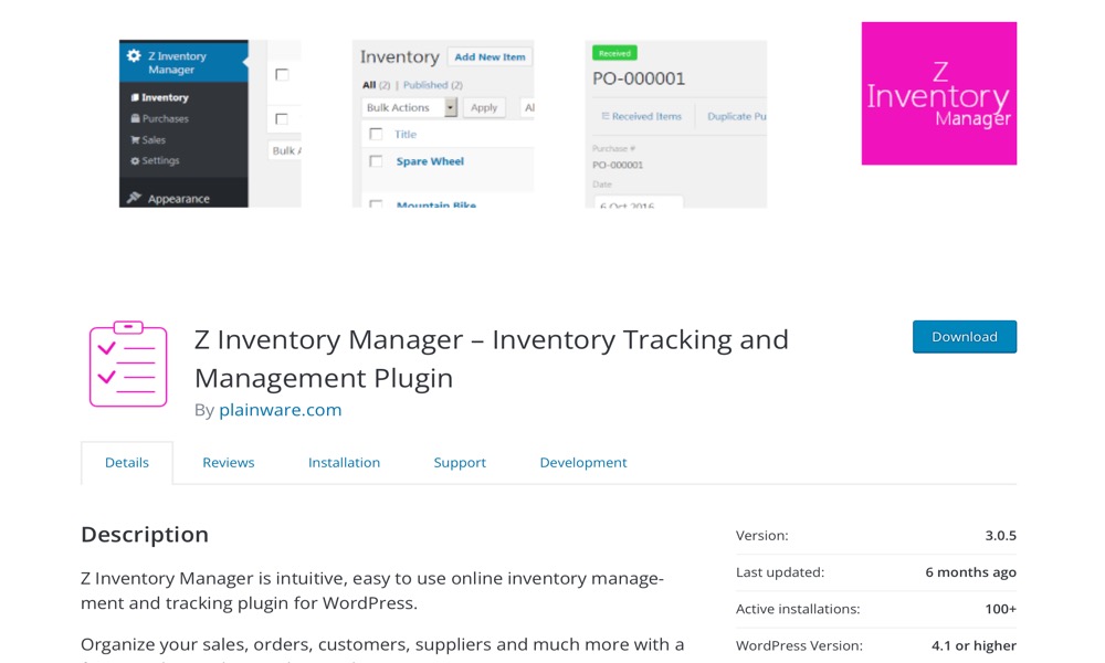 Z Inventory Manager