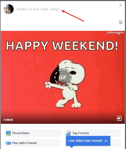 How to share your GIF on Facebook – Knowledgebase