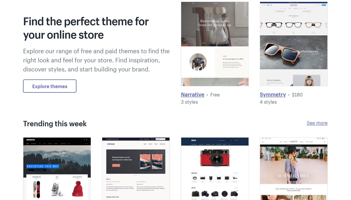 How to change theme in Shopify