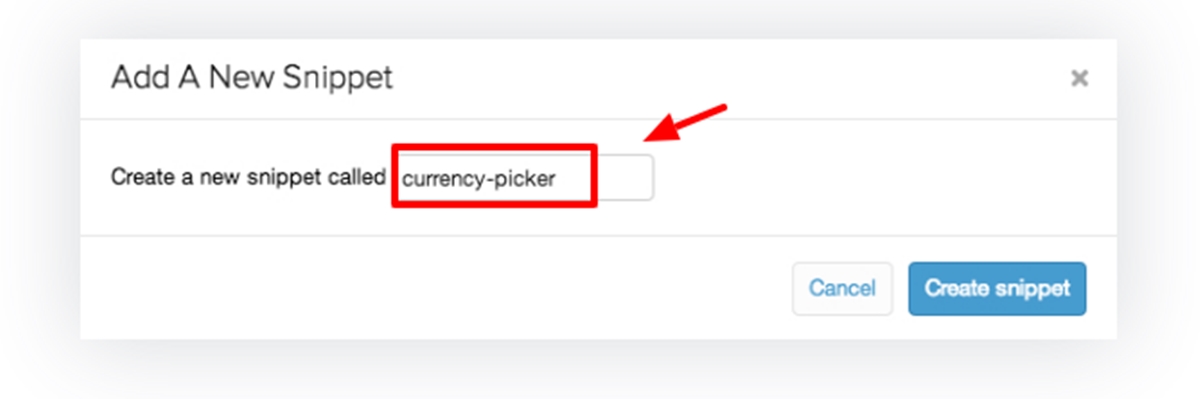 How to generate a second snippet for your toggle button in Shopify