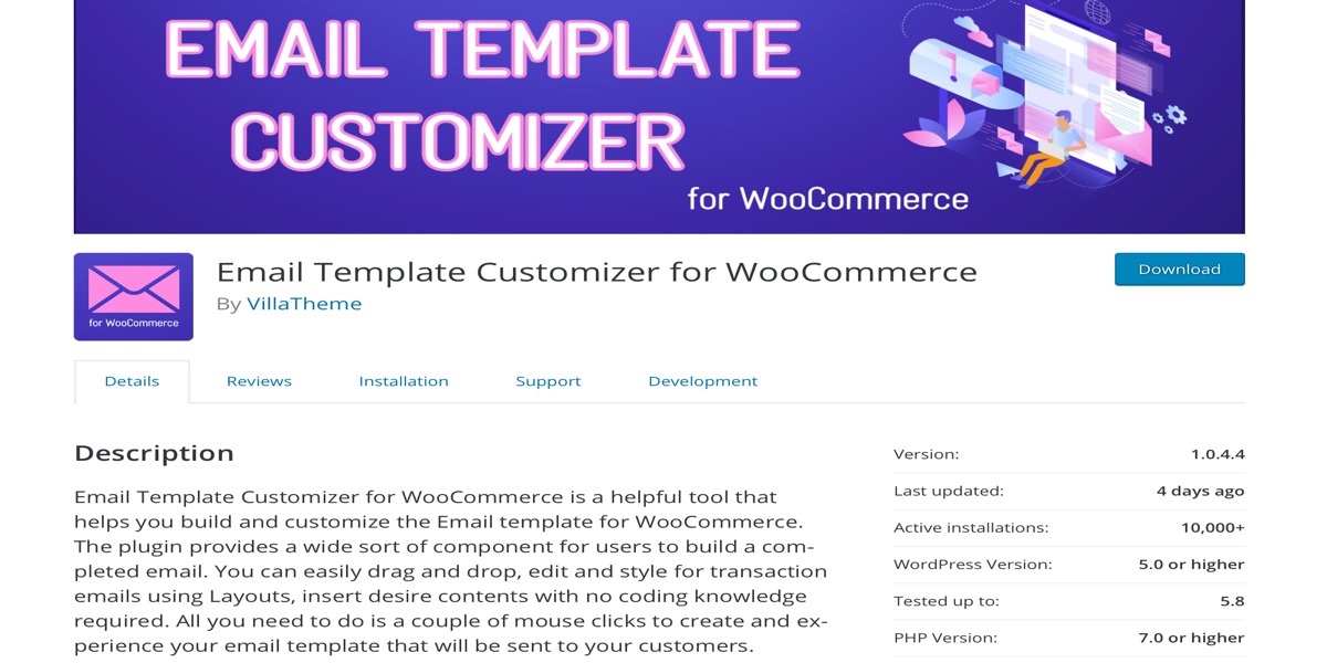Email Template Customizer For WooCommerce