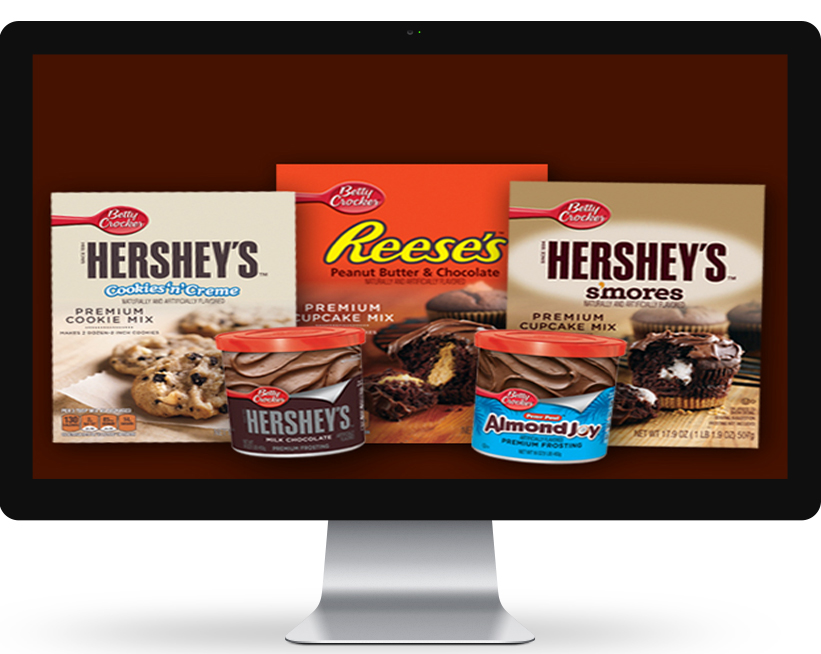 Hershey’s and Betty Crocker Co-branding Examples