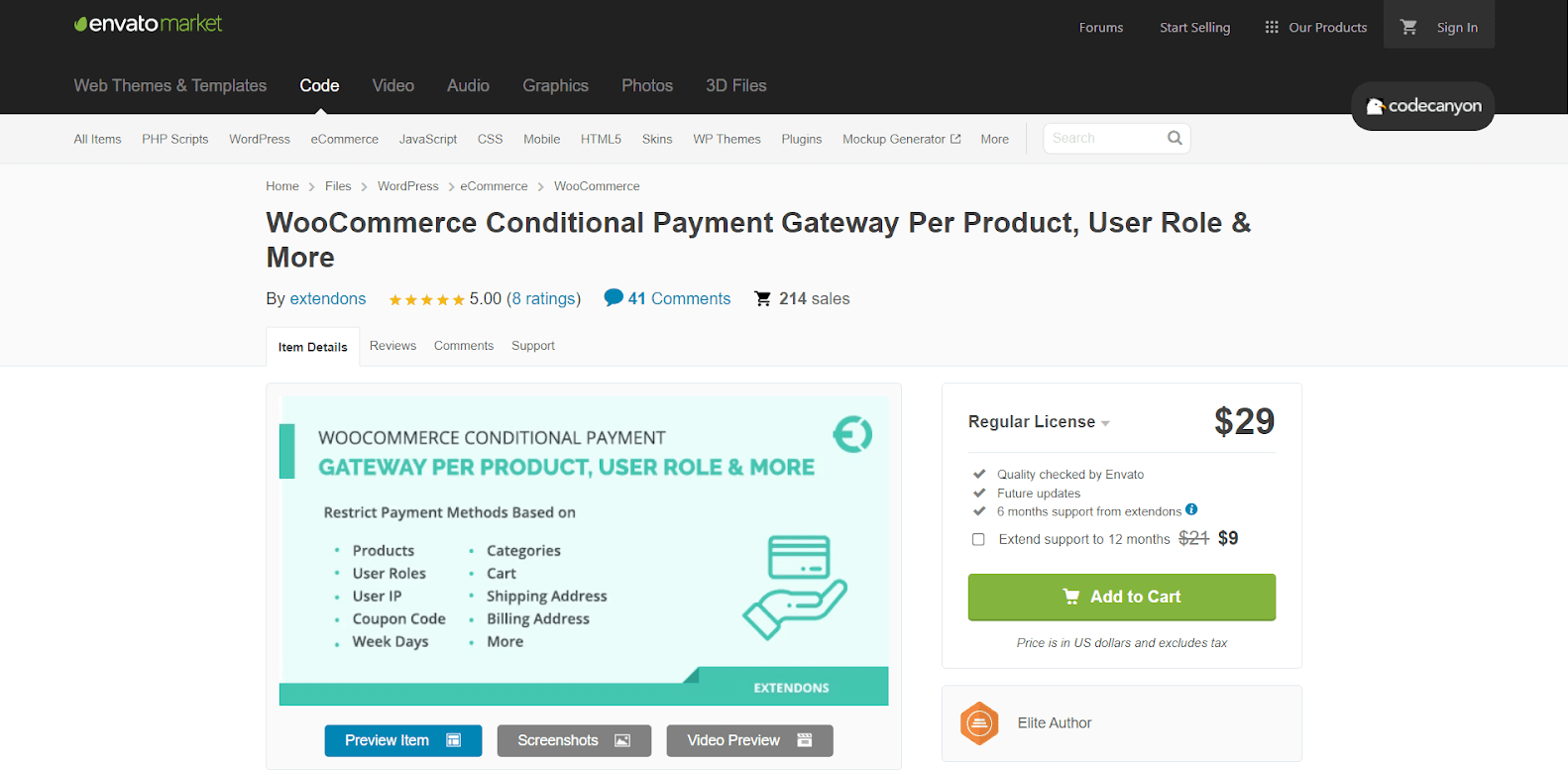 WooCommerce Conditional Payment Gateway Per Product, User Role & More