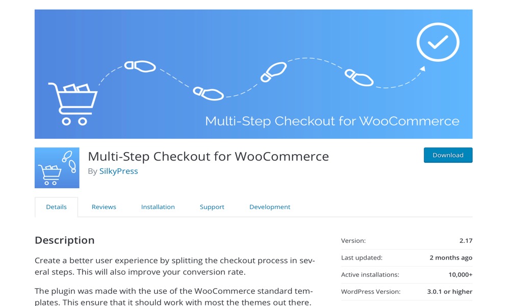 Multi-Step Checkout for WooCommerce