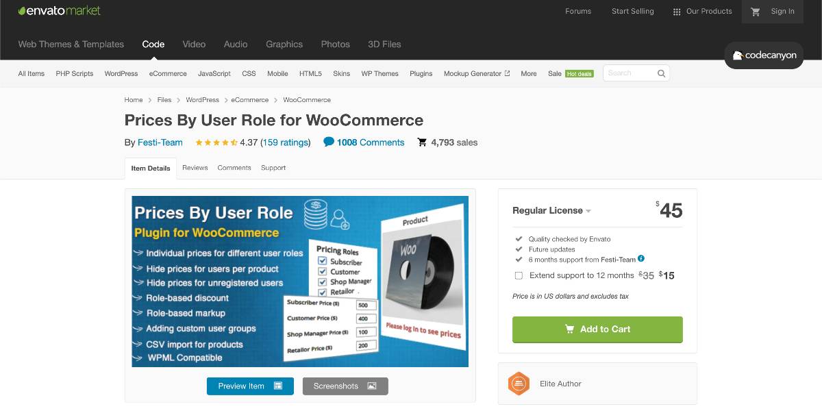 Prices By User Role for WooCommerce