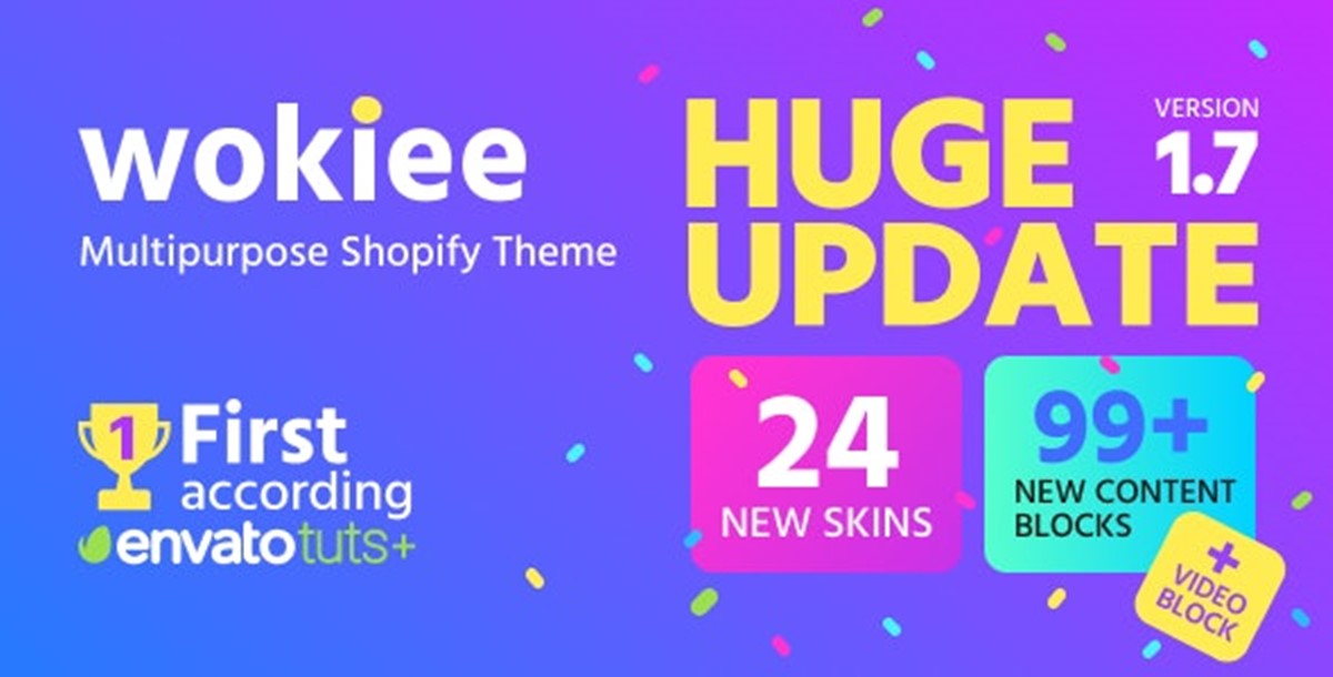 Best Shopify Bootstrap themes Compatible with Bootstrap 4.x: Wokiee theme