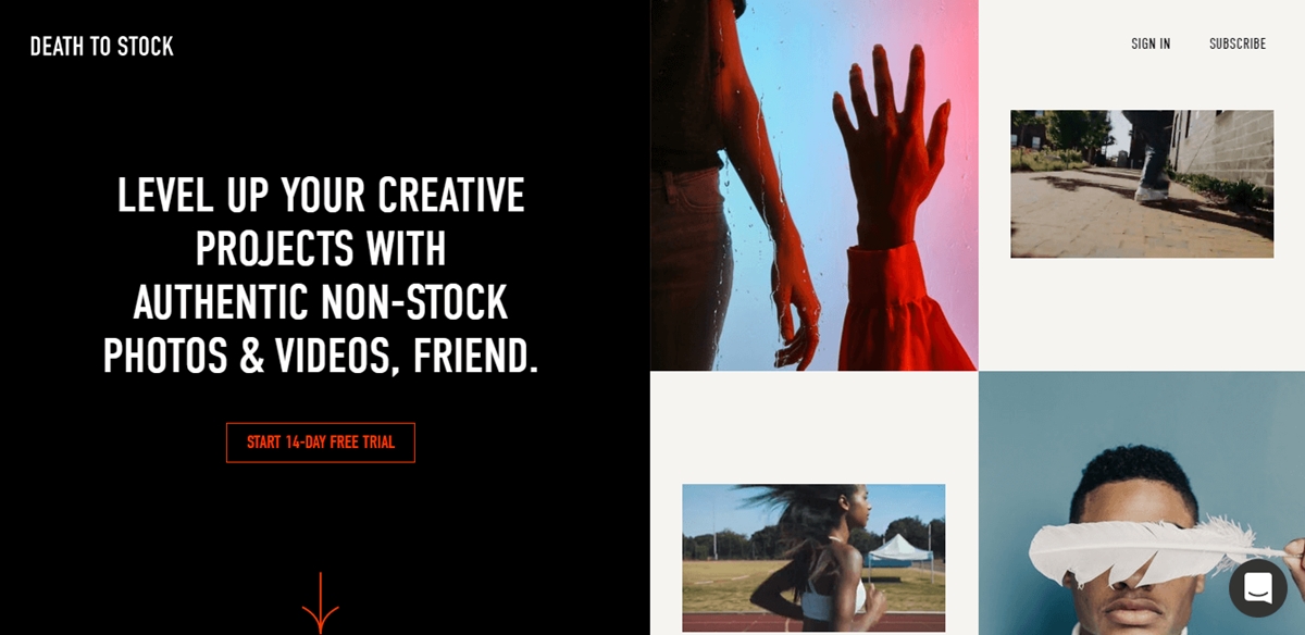 Paid stock photo sites: Death to Stock