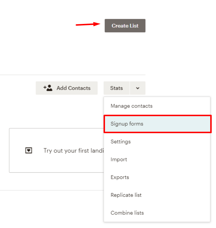 connect mailchimp to shopify