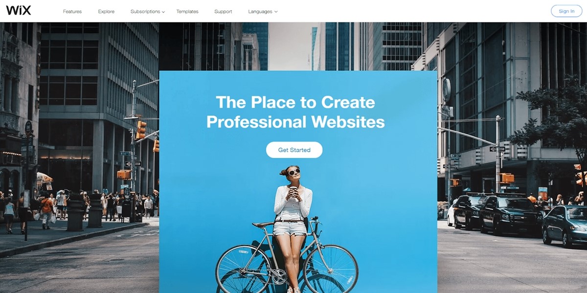 best online store builders: Wix