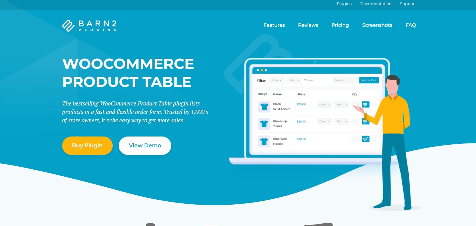 WooCommerce Product Table