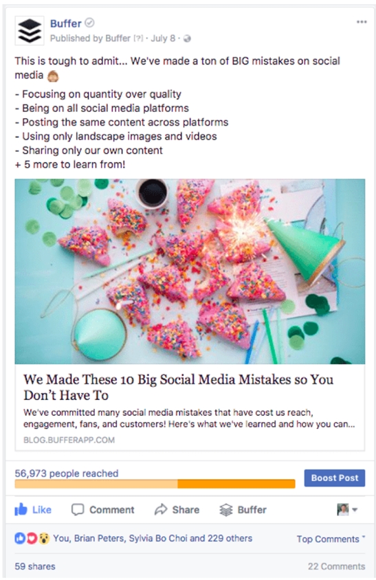 Facebook Advertising - Post Engagement