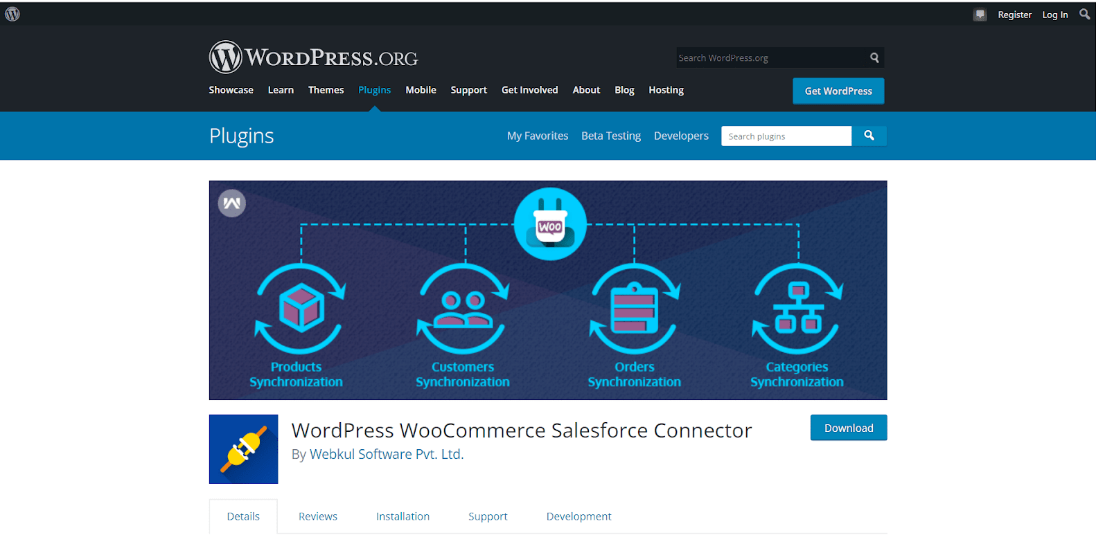 Salesforce connector for WordPress WooCommerce
