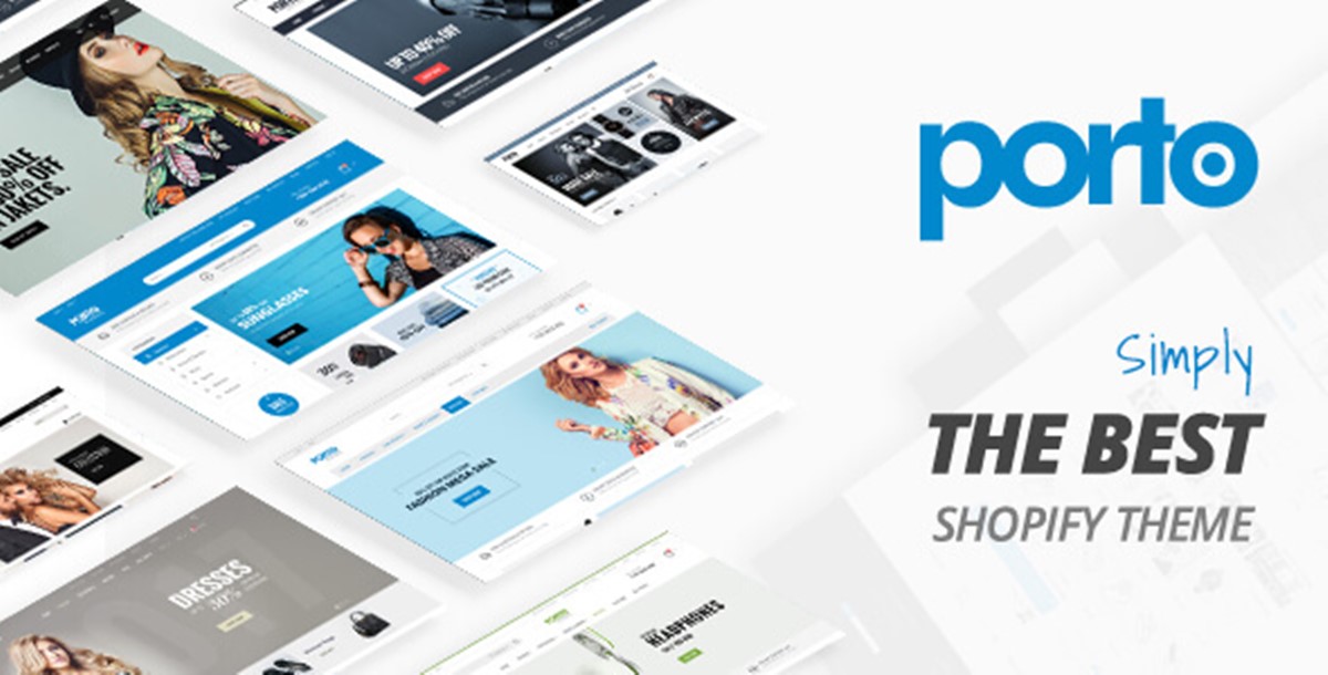 Best Shopify Bootstrap themes Compatible with Bootstrap 4.x: Porto theme