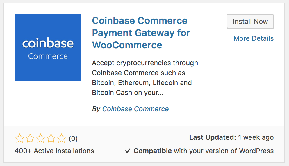 Download, then get Coinbase Commerce installed
