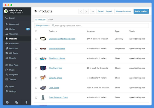 Inventory Management on Shopify