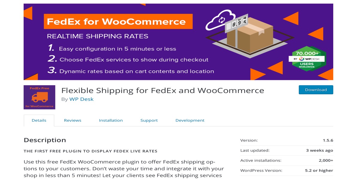 Flexible Shipping for FedEx and WooCommerce