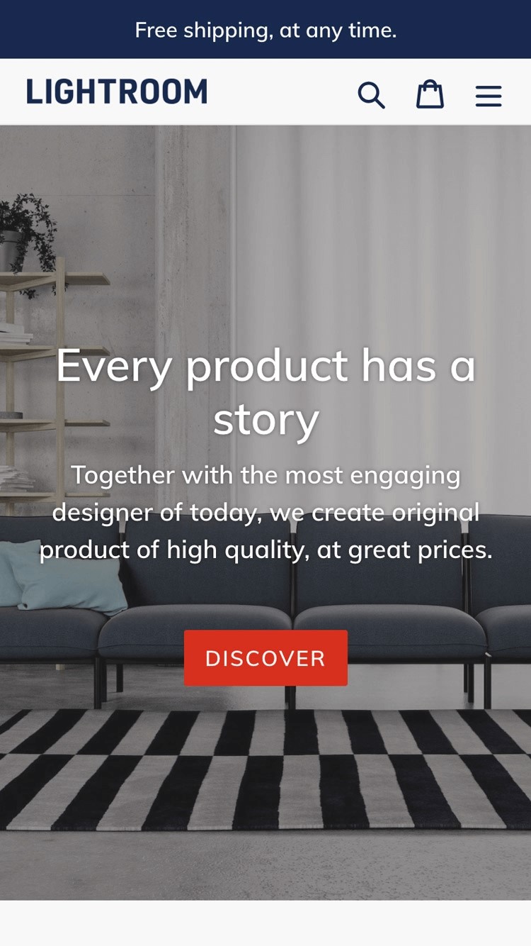 Why choose Shopify Debut theme: Mobile-friendly