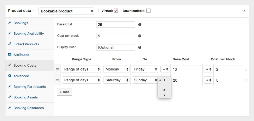 Step 3: Show availability