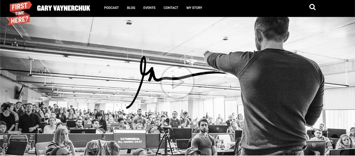 GaryVaynerChuck’s website