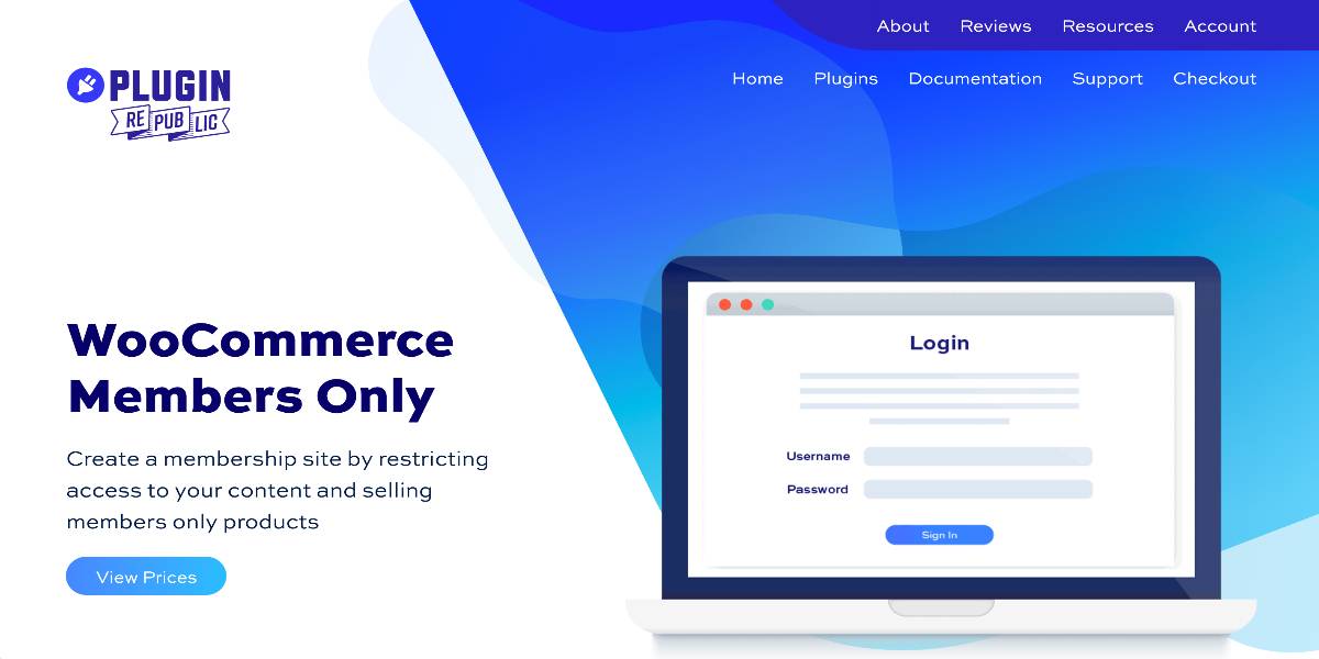 WooCommerce Members Only