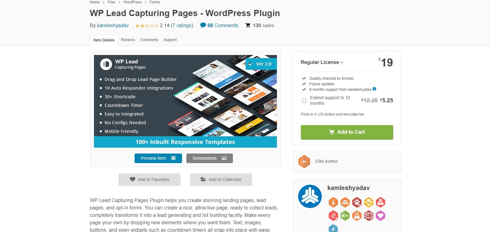 WP Lead Capturing Pages