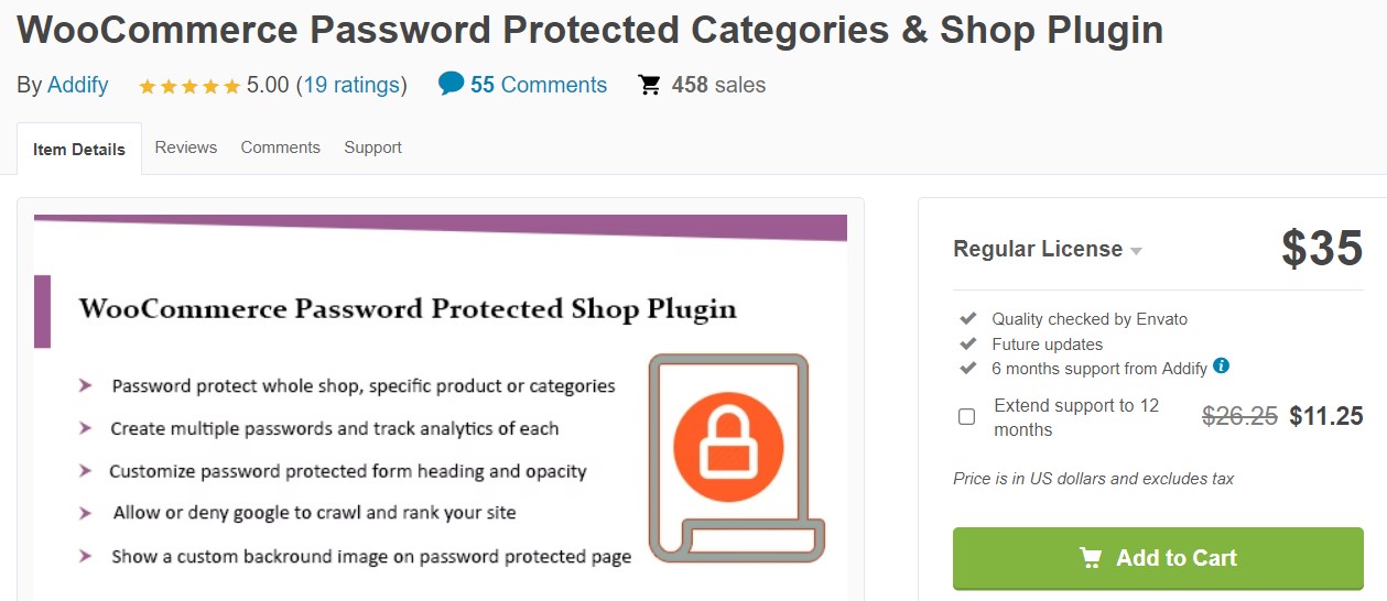 WooCommerce Password Protected Categories & Shop Plugin