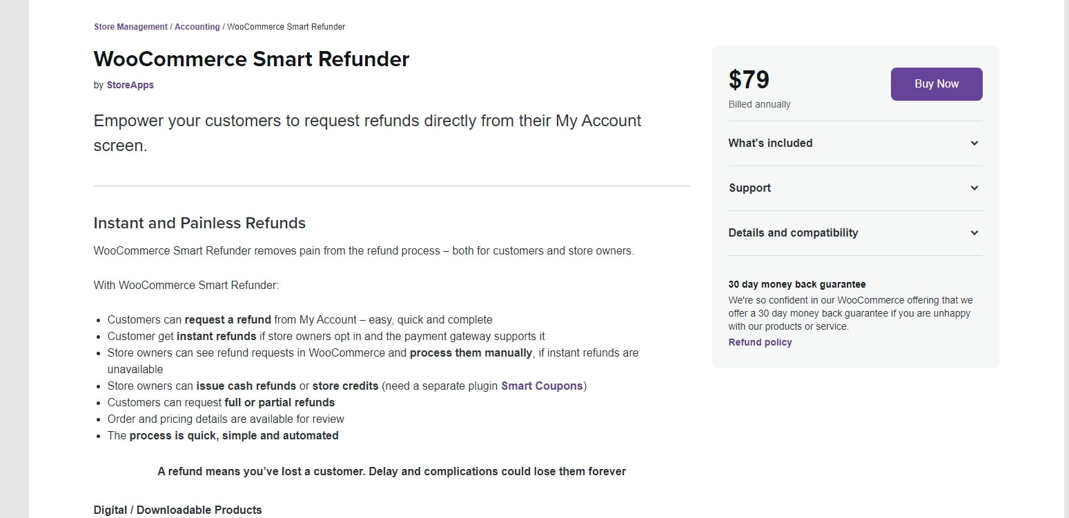 WooCommerce Smart Refunder