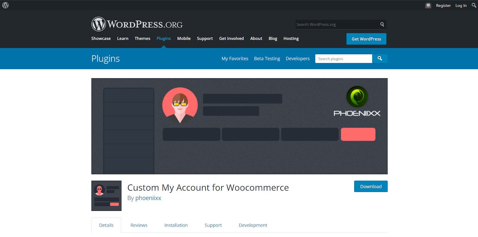 Custom My Account for WooCommerce