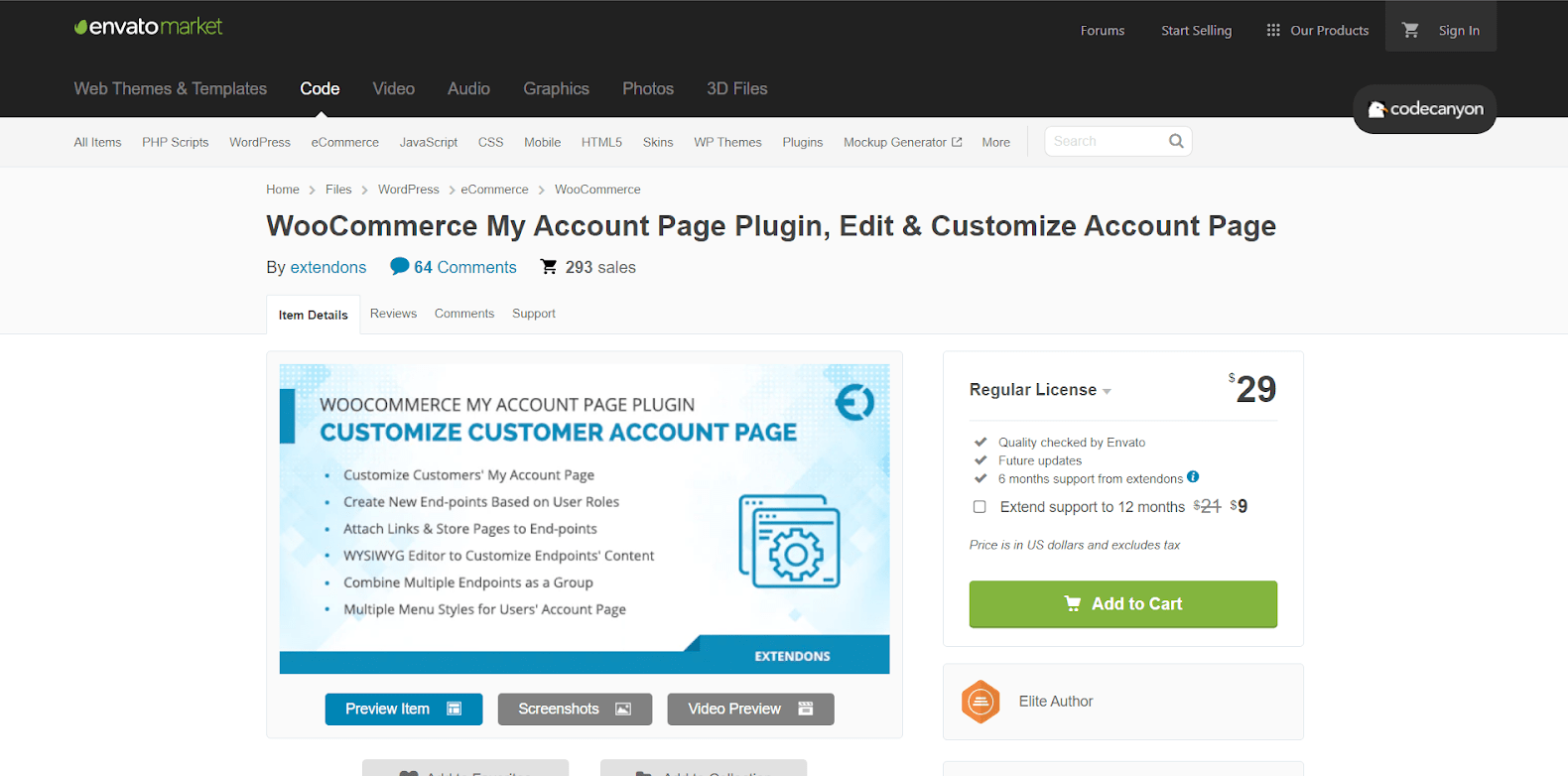 WooCommerce My Account Page Plugin