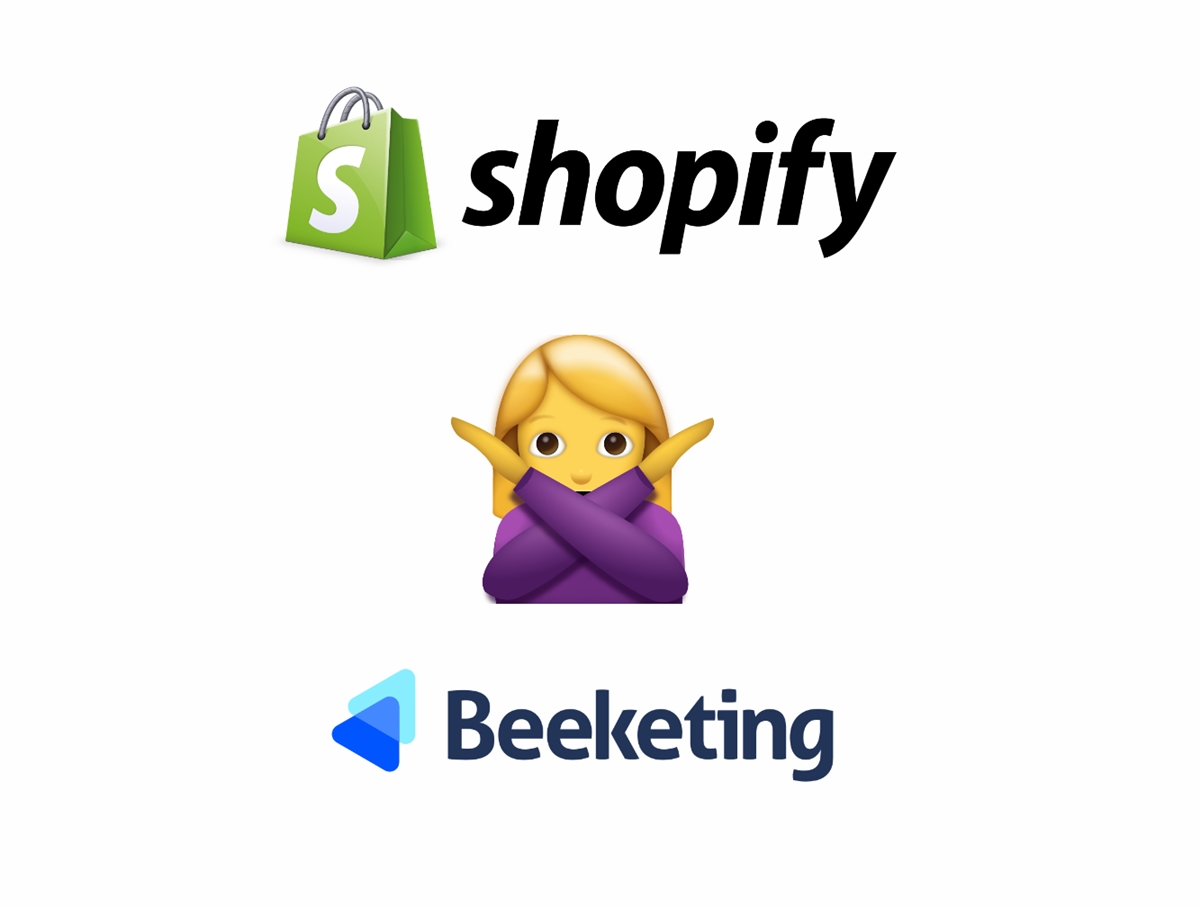 Does Beeketing stop cooperating with Shopify