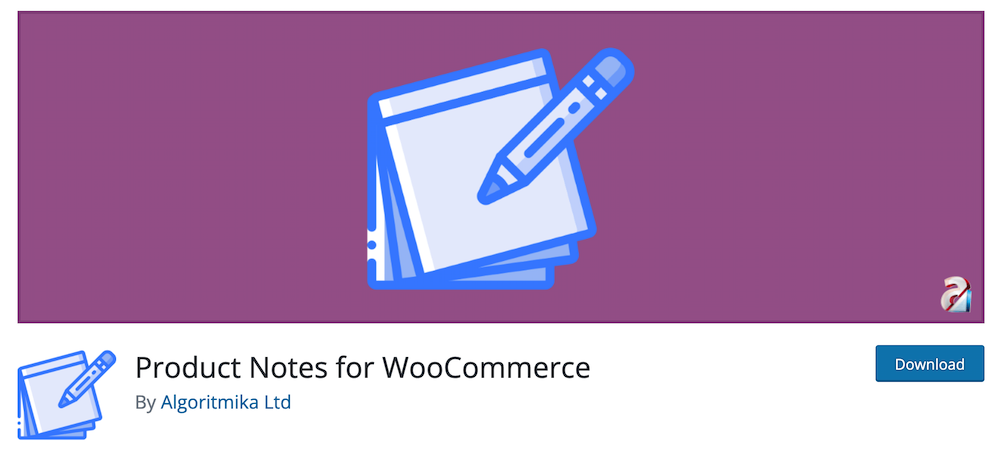 Product Notes for WooCommerce