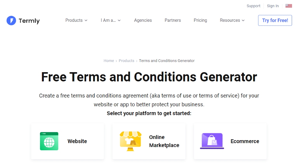 Terms and Conditions Template for WooCommerce Stores