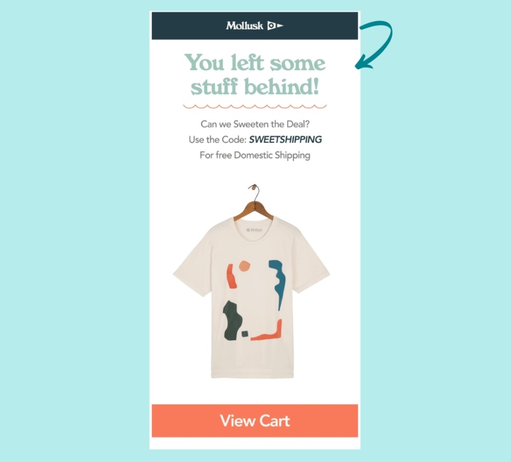 abandoned cart email strategy