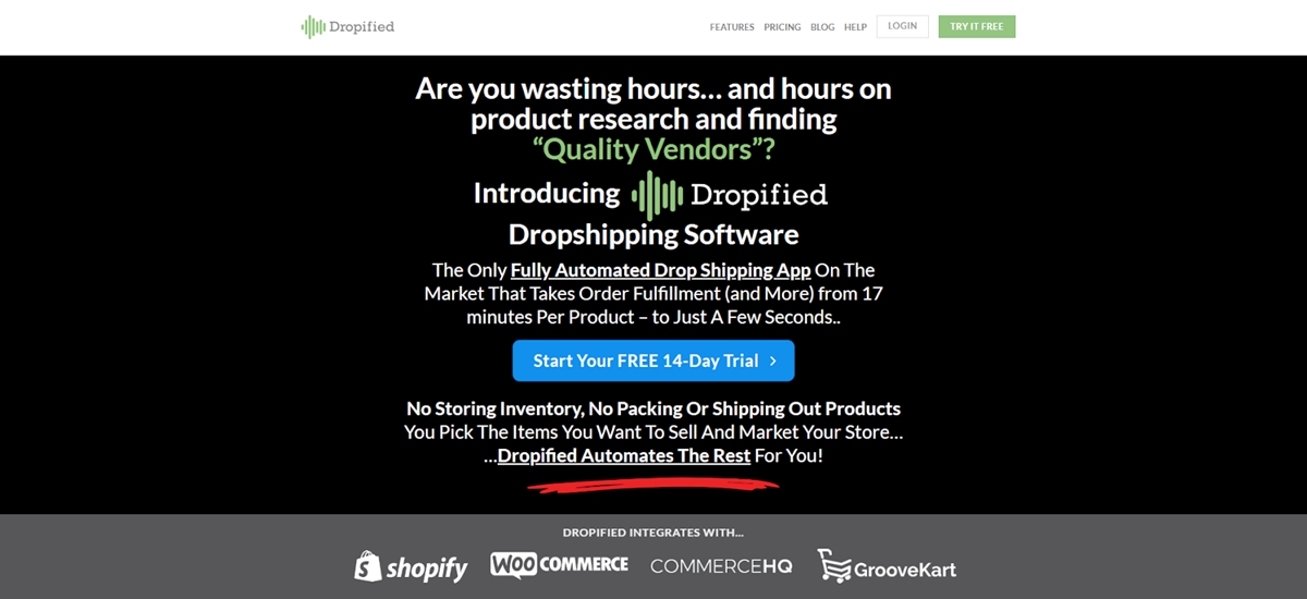 buying dropsharing webstire