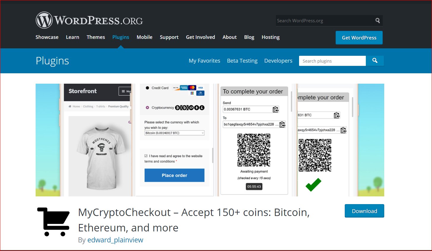 accept bitcoin payments woocommerce