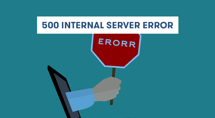 What causes the internal server error