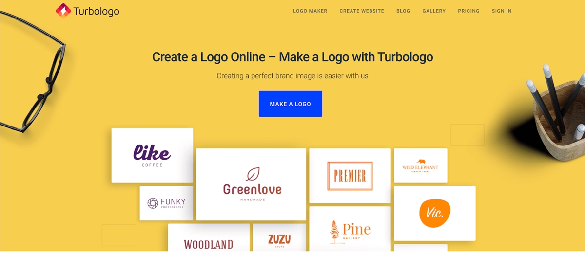 best logo generators: TURBOLOGO