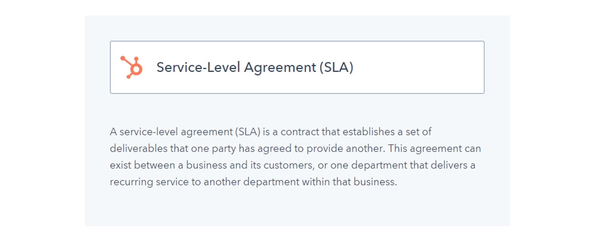 aligning inbound marketing with sales: Implement a service-level agreement