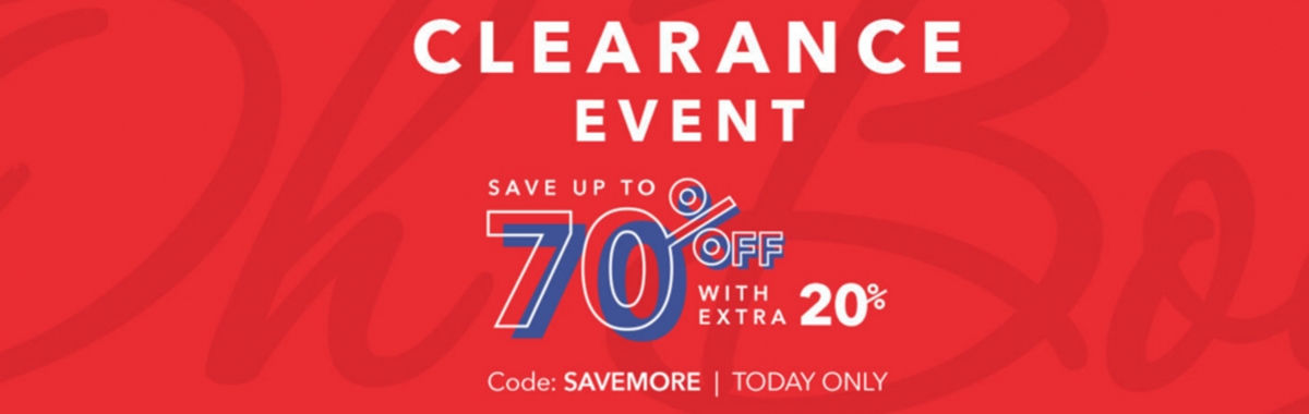 Clearance-Only Promo Codes