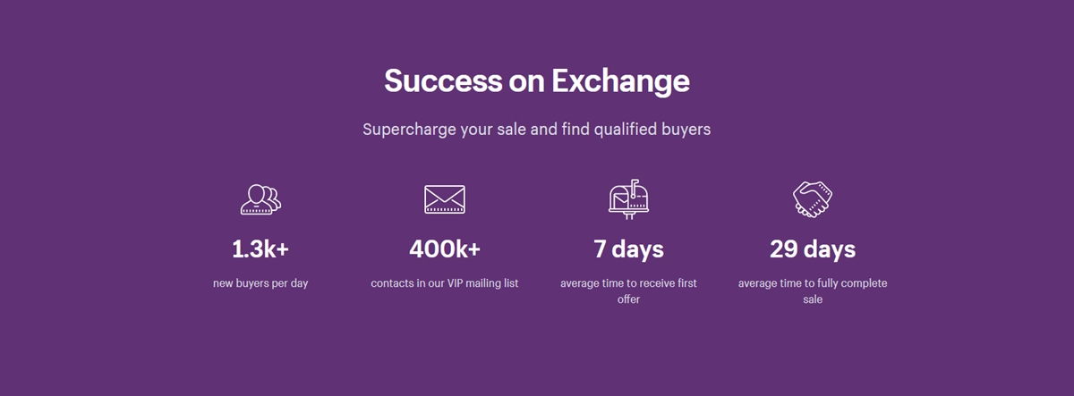 How to sell Shopify stores on Exchange