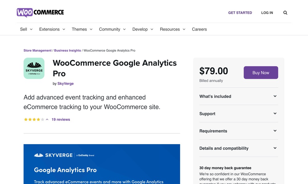 Woocommerce Google Analytics Pro