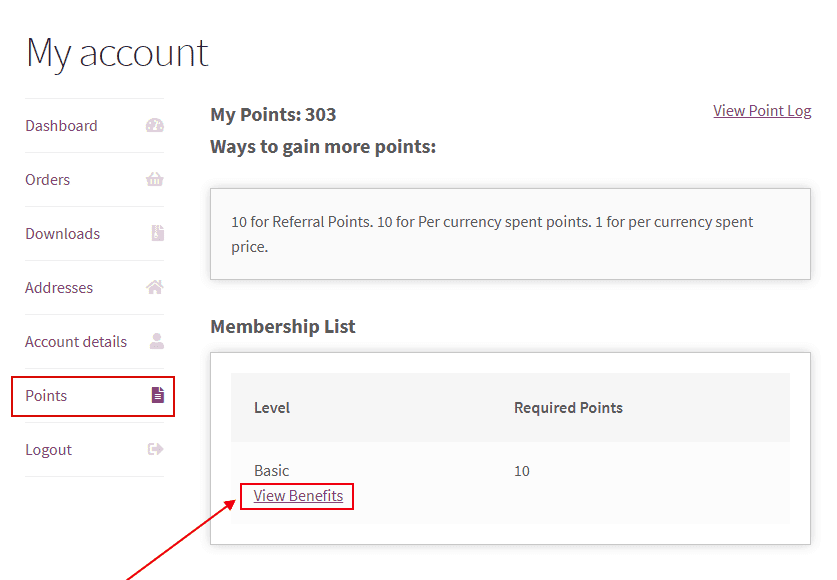 Step 3: Create and use the points and rewards