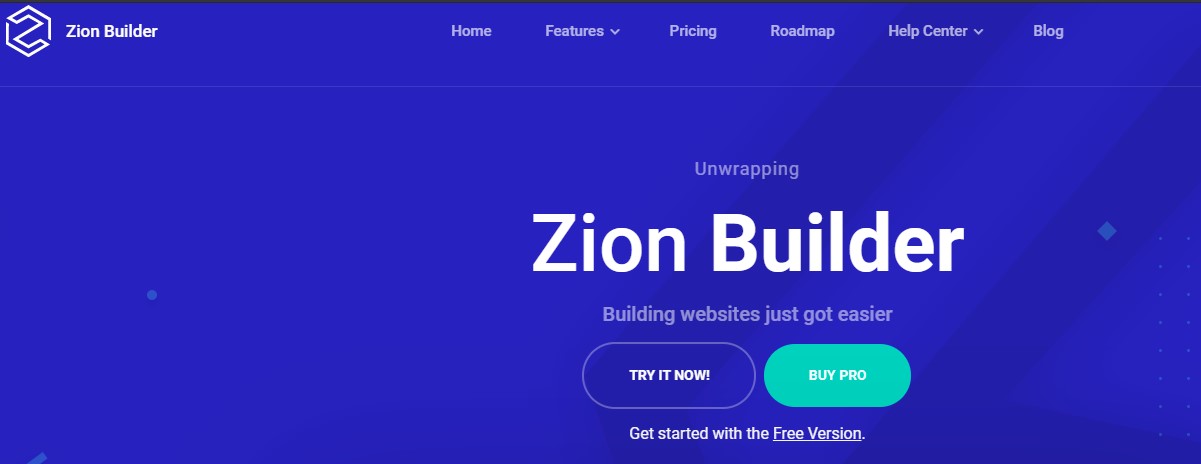Zion Builder Pro