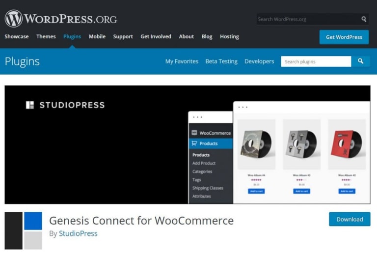 Genesis Connect for WooCommerce