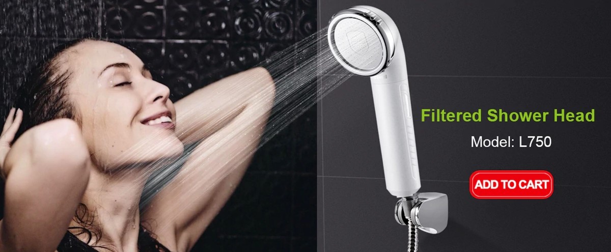 Best dropshipping lifestyle products: Water Shower Filter