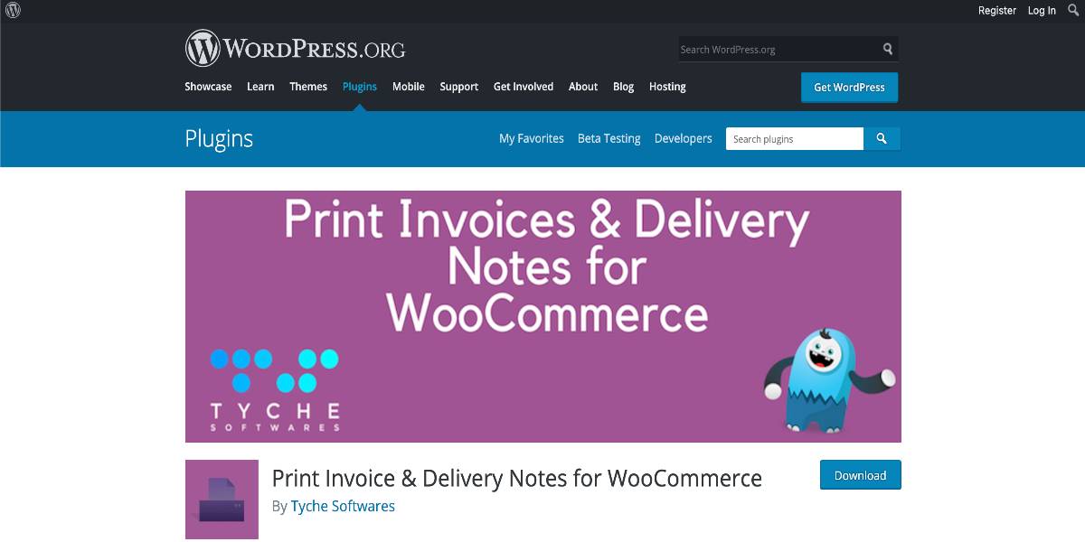 WooCommerce Print Invoice and Delivery Note