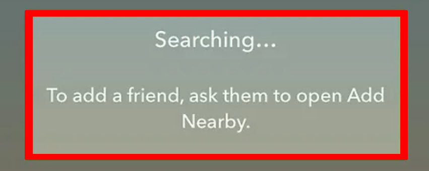 Snapchat will search your friend's account