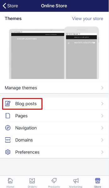 how to add a post to your blog